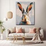 Paint by Numbers Rabbit Portrait