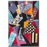 Malen nach Zahlen Abstrakte Kunst mit gemischten Medien V