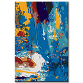 Malen nach Zahlen Abstrakte Topaz Kunst I