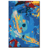 Paint by Numbers Abstract Topaz Art II