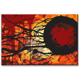 Malen nach Zahlen Abstrakte Kunst Planeten I