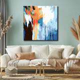 Malen nach Zahlen Abstrakte Kunst Frühling im Leben II