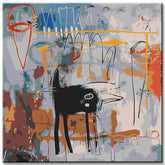 Malen nach Zahlen Pferdeabdruck Kunst II