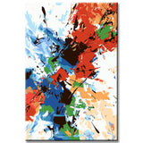 Malen nach Zahlen Abstrakt Liebe und Hingabe I