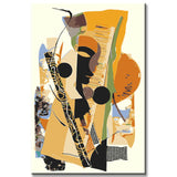 Malen nach Zahlen Abstrakt Fotocollagen IV