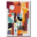 Malen nach Zahlen Abstrakt Farbgestaltung I