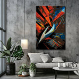 Malen nach Zahlen Abstrakt Scheren I