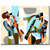 Malen nach Zahlen Jazz Quintett