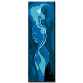 Malen nach Zahlen Abstrakt Blaue Harmonie