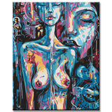 Malen nach Zahlen Vergangenheit und Zukunft