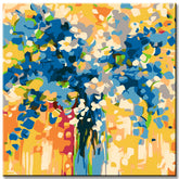 Malen nach Zahlen Abstrakt Raus aus den Federn