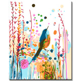 Malen nach Zahlen Vogel Kunst Abstrakt Nähe des Himmels