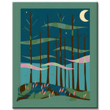 Painting by Numbers Lonely Forest I