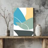 Malen nach Zahlen Kunst Minimalismus Einfache Formen II