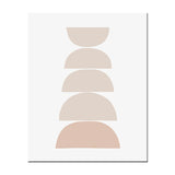 Malen nach Zahlen Kunst Minimalismus Freie Gestaltung Geometrie II