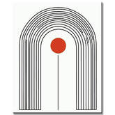 Malen nach Zahlen Kunst Minimalismus Freie Gestaltung Geometrie schwarze Streifen