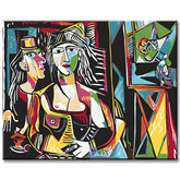 Malen nach Zahlen Kunst Picasso Frauen von Algier