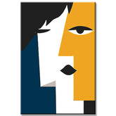 Malen nach Zahlen Kunst Geometische Abstrakte Illustrationen I