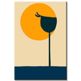 Malen nach Zahlen Kunst Geometische Abstrakte Illustrationen III