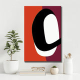 Malen nach Zahlen Minimalismus Farben und Formen IV