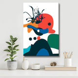 Malen nach Zahlen Kunst Farbige Strichzeichung Figuren Kreativ IV