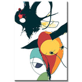 Malen nach Zahlen Kunst Farbige Strichzeichung Figuren Kreativ V