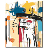 Malen nach Zahlen Kunst Abstrakte Kunst König der Straße Graffiti