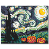 Malen nach Zahlen Van Goghs Sternennacht