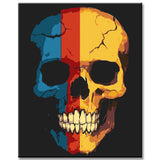 Malen nach Zahlen Totenkopf - Rumänien