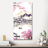 Malen nach Zahlen Asia Kunst See Landschaft