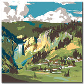 Malen nach Zahlen Kunst Landschaften