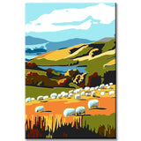 Malen nach Zahlen Kunst Landschaft