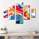 Malen nach Zahlen Kunst Buntes Bild 5-part