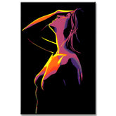 Malen nach Zahlen Abstrakte Frau