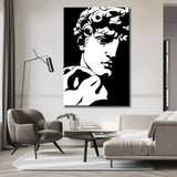 Malen nach Zahlen Statue von David Skulptur Kunst II