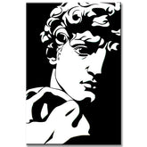 Malen nach Zahlen Statue von David Skulptur Kunst II