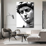 Malen nach Zahlen Statue von David Skulptur Kunst III