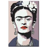 Malen nach Zahlen Frida Kahlo Portrait