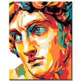 Malen nach Zahlen Abstrakte Kunst David