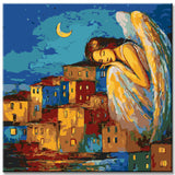 Painting by Numbers Sleeping Angel at Dusk Shipping from DE