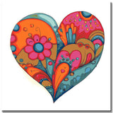 Painting by Numbers Abstract Art Love Shipping from DE