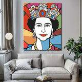 Malen nach Zahlen Die junge Königin Queen von England