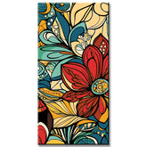 Malen nach Zahlen Mandala Blumen II