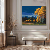 Malen nach Zahlen Kunst Natur Natur Herbstbäume in beautiful landscape
