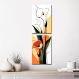 Malen nach Zahlen Kunst Natur Rote Calla