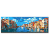 Painting by Numbers City on the Mediterranean Panorama
