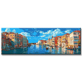 Painting by Numbers City on the Mediterranean Panorama