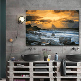 Malen nach Zahlen Lofoten Natur Strand