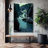 Painting by Numbers Nature Mountains Canyon