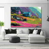 Malen nach Zahlen Berge in Norwegen